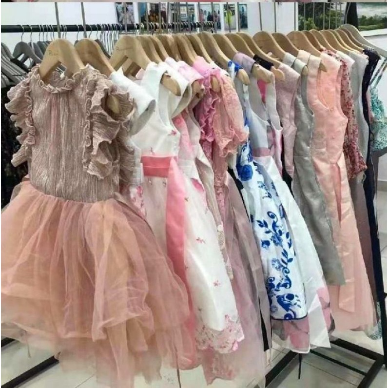 Đầm Dự Tiệc Xinh Xắn Đáng Yêu Cho Bé Gái