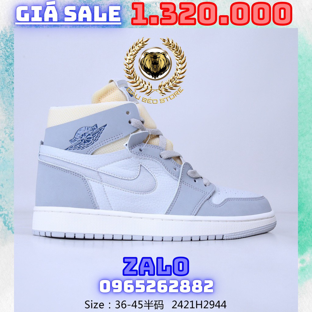 Order 1-3 Tuần + Freeship Giày Outlet Store Sneaker _Air Jordan 1 Zoom Comfort MSP: gaubeostore.shop