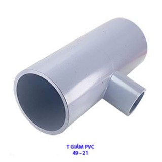Nối ống chữ T GIẢM PVC PHI 49 - 21