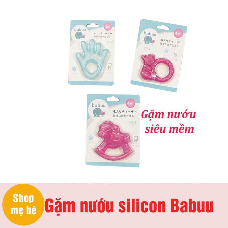 Gặm nướu lạnh Babuu Nhật Bản cho bé giúp giảm đau ngứa lợi