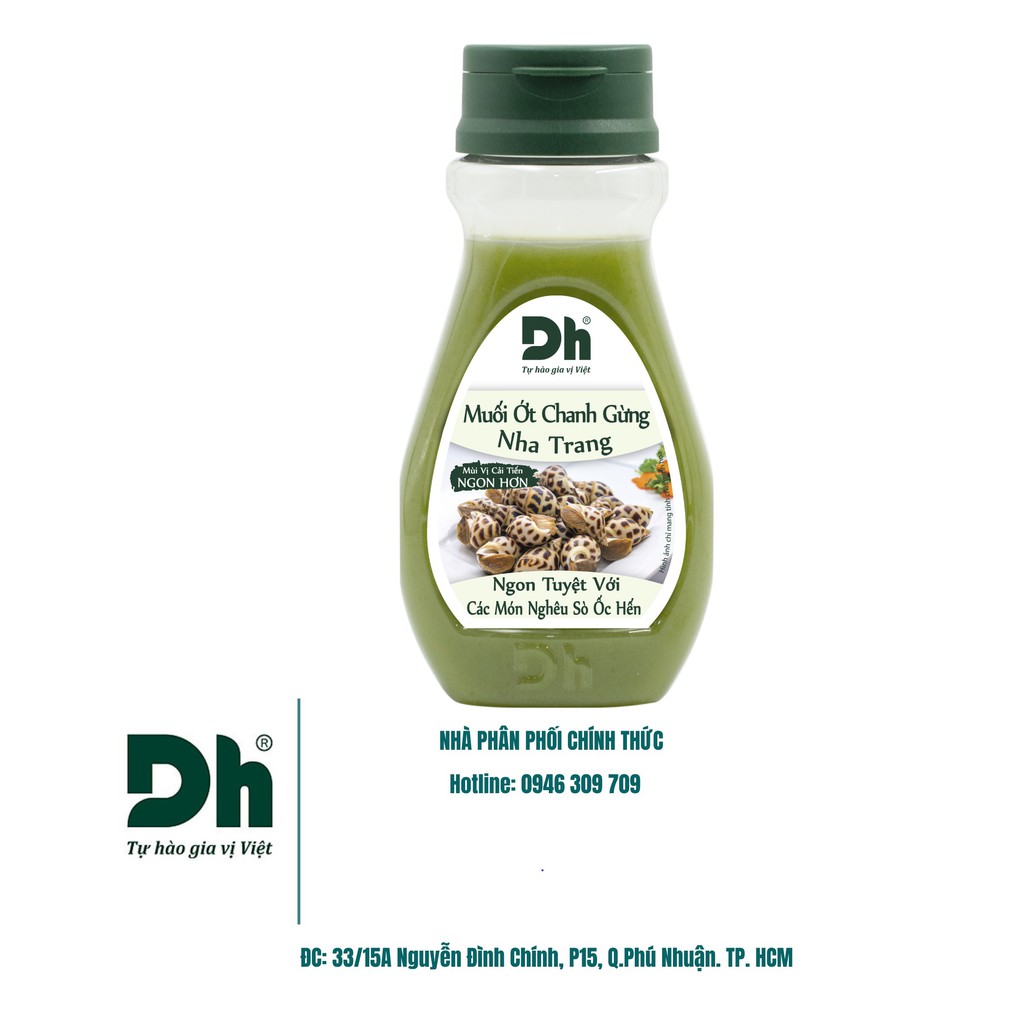 [Chính Hãng]Hũ Muối Ớt Chanh Gừng Nha Trang - Thương hiệu DH Foods | BigBuy360 - bigbuy360.vn
