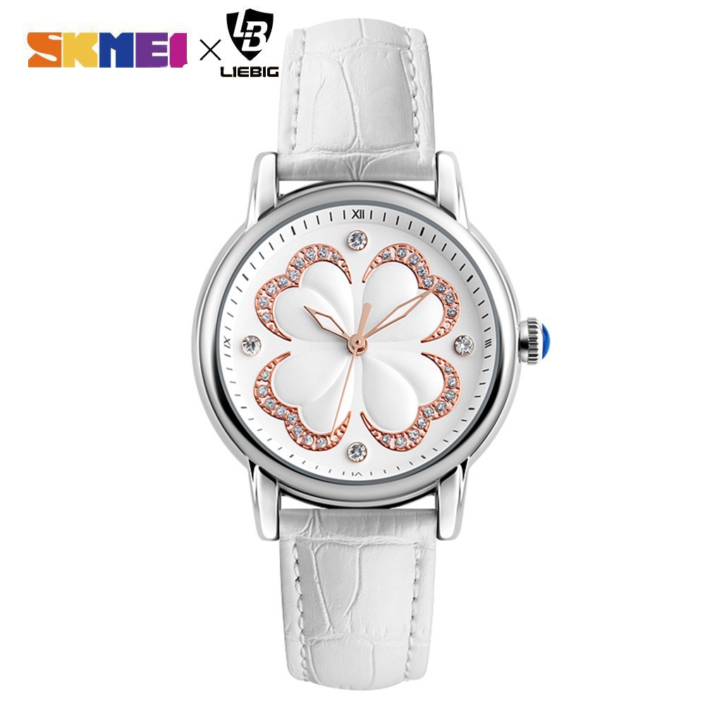 Đồng Hồ SKMEI LIEBIG L1002 Dây Da Kháng Nước Thanh Lịch Thời Trang Cho Nữ