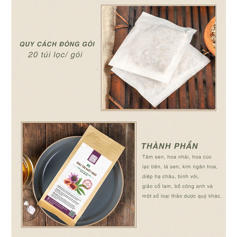 Trà ngủ ngon an thần ngủ sâu giấc hơn cải thiện tình trạng thức đêm | BigBuy360 - bigbuy360.vn