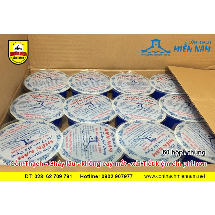 Cồn thạch nhóm than (1 hủ 120gr) .Cồn nhóm than củi, than hoa