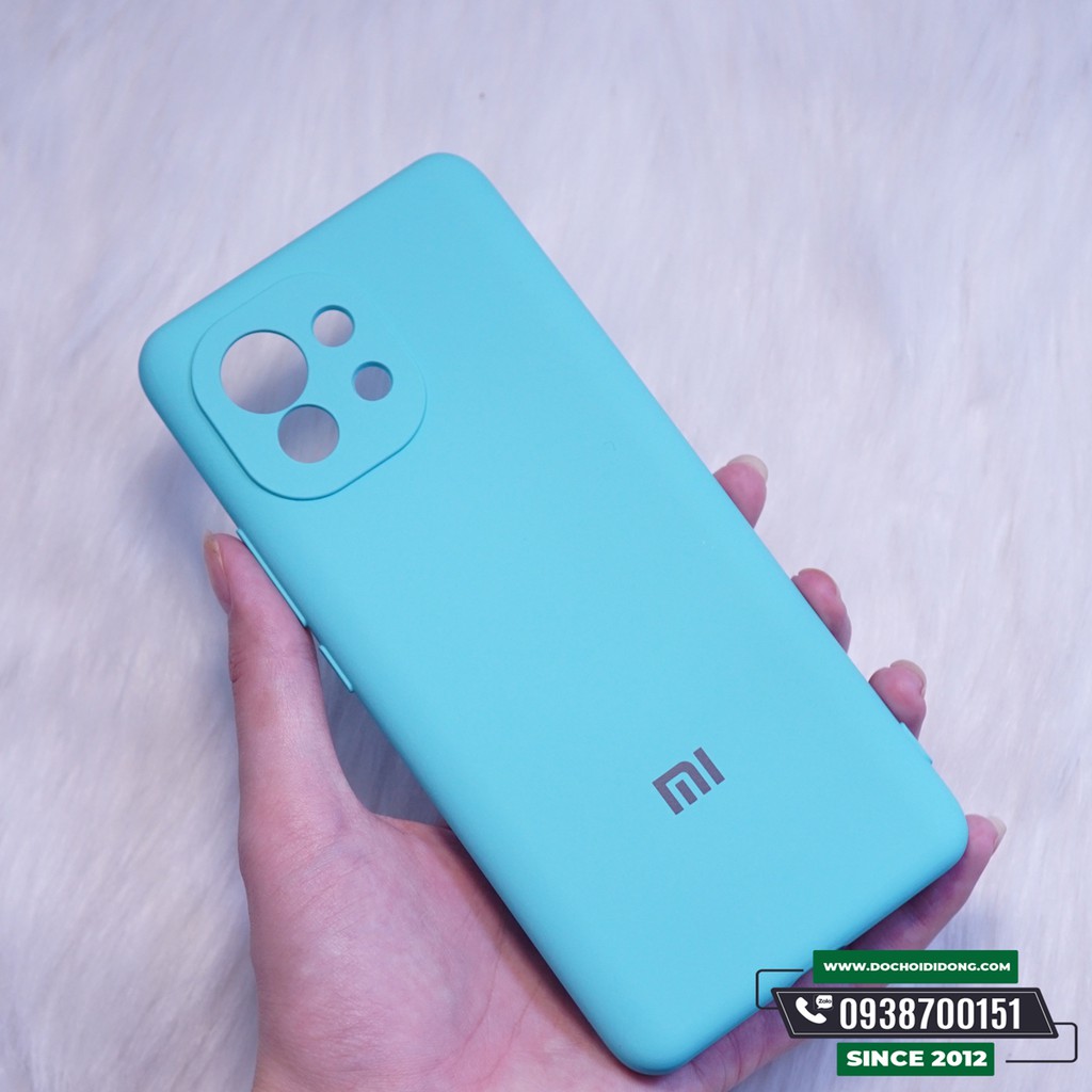 Ốp Lưng Xiaomi Mi 11 Silicon Chống Bẩn Cao Cấp