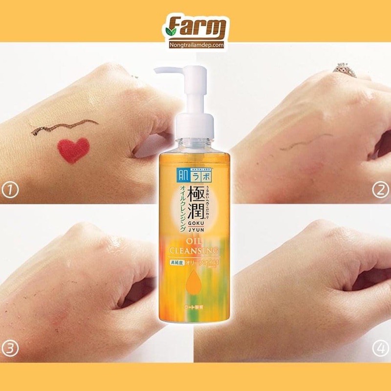 Dầu Tẩy Trang Hada Labo Dưỡng Ẩm Nhật Bản 200ml Gokujyun Cleansing Oil[Hàng_Nhật] | BigBuy360 - bigbuy360.vn