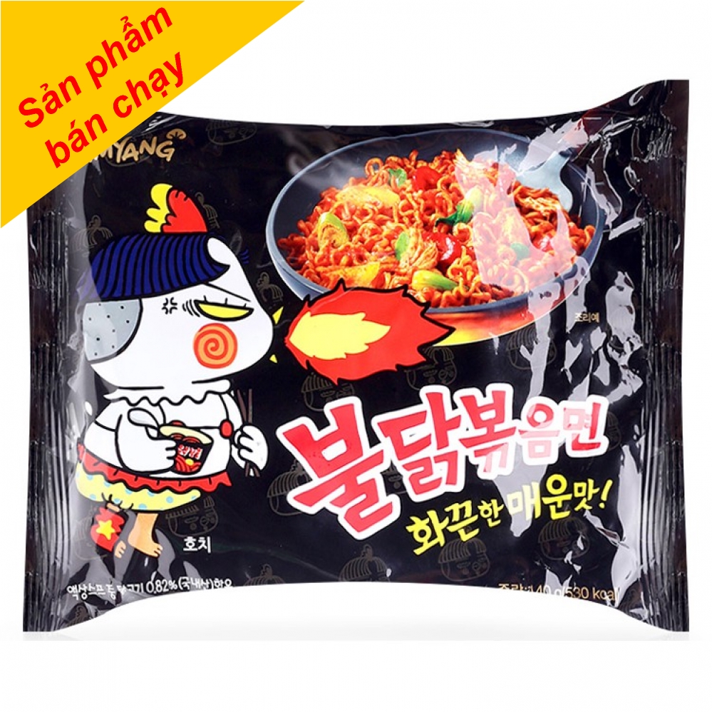 Mì Khô Gà Cay SamYang Siêu Ngon 140g (Product From Korea)