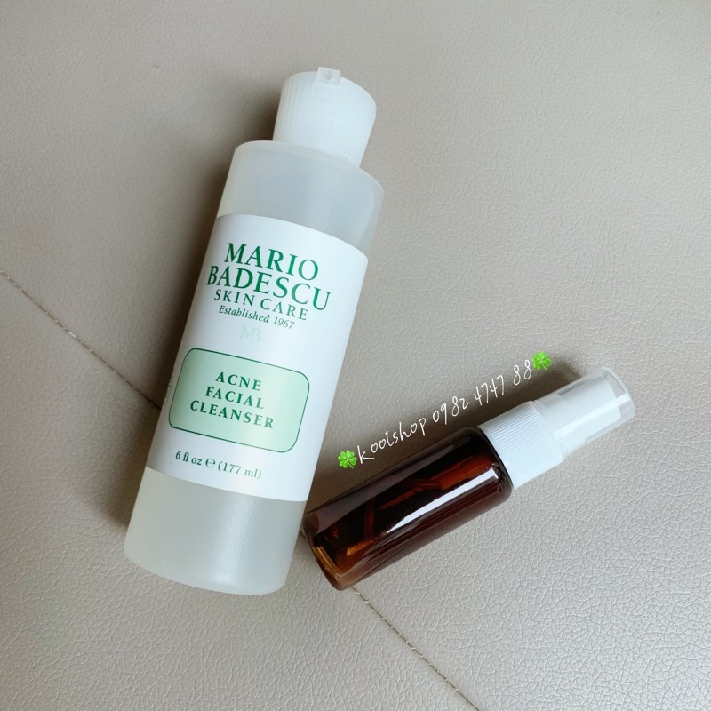 SỮA RỬA MẶT TẨY DA CHẾT NHẸ, NGĂN MỤN MARIO BADESCU GLYCOLIC FOAMING