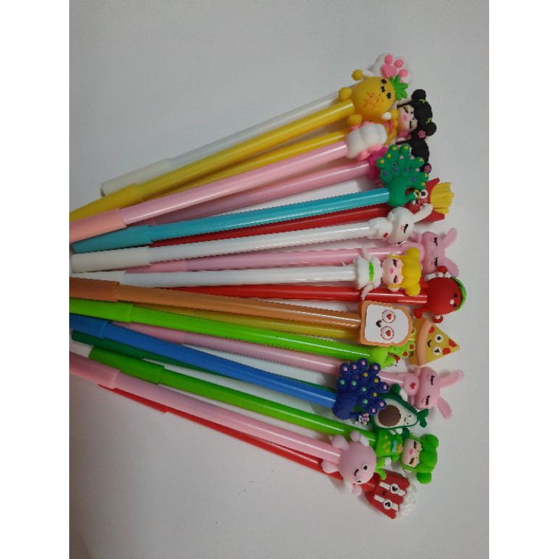 set 50 Bút hình thú mực tím
