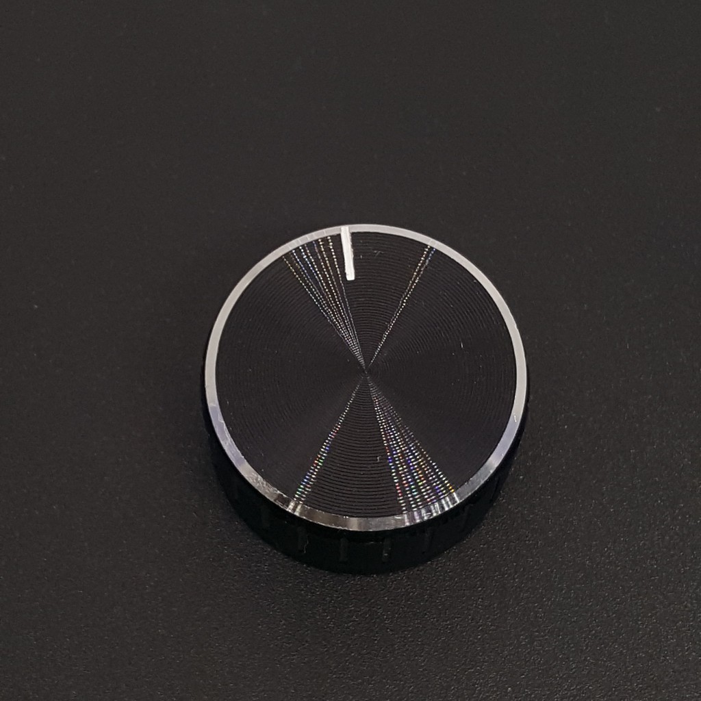 Núm triết áp đen 30mm
