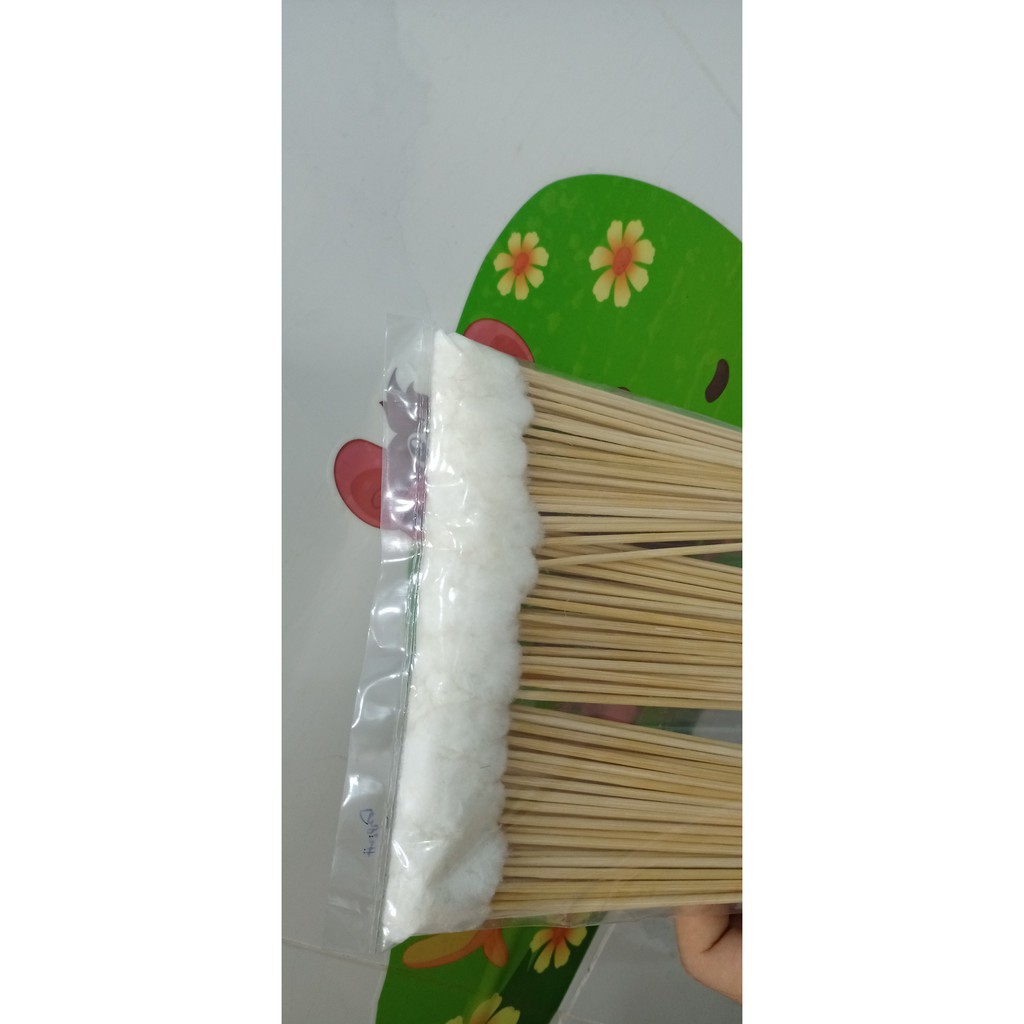 1 Bông ráy tai, bông xe lỗ tai lông vịt - chuyên sỉ phụ liệu tóc