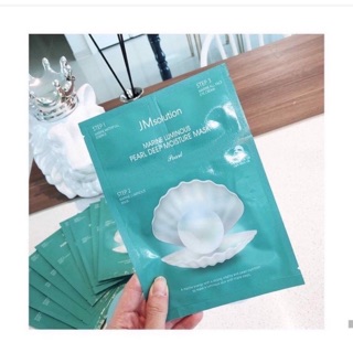 Mặt Nạ 3 Bước  Jmsolution Marine Luminous Pearl Deep Moisture Mask 30ml