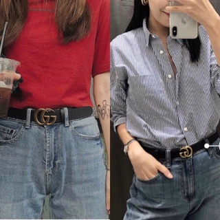 Thắt Lưng Da Thiết Kế Cá Tính Thời Trang Dành Cho Nữ