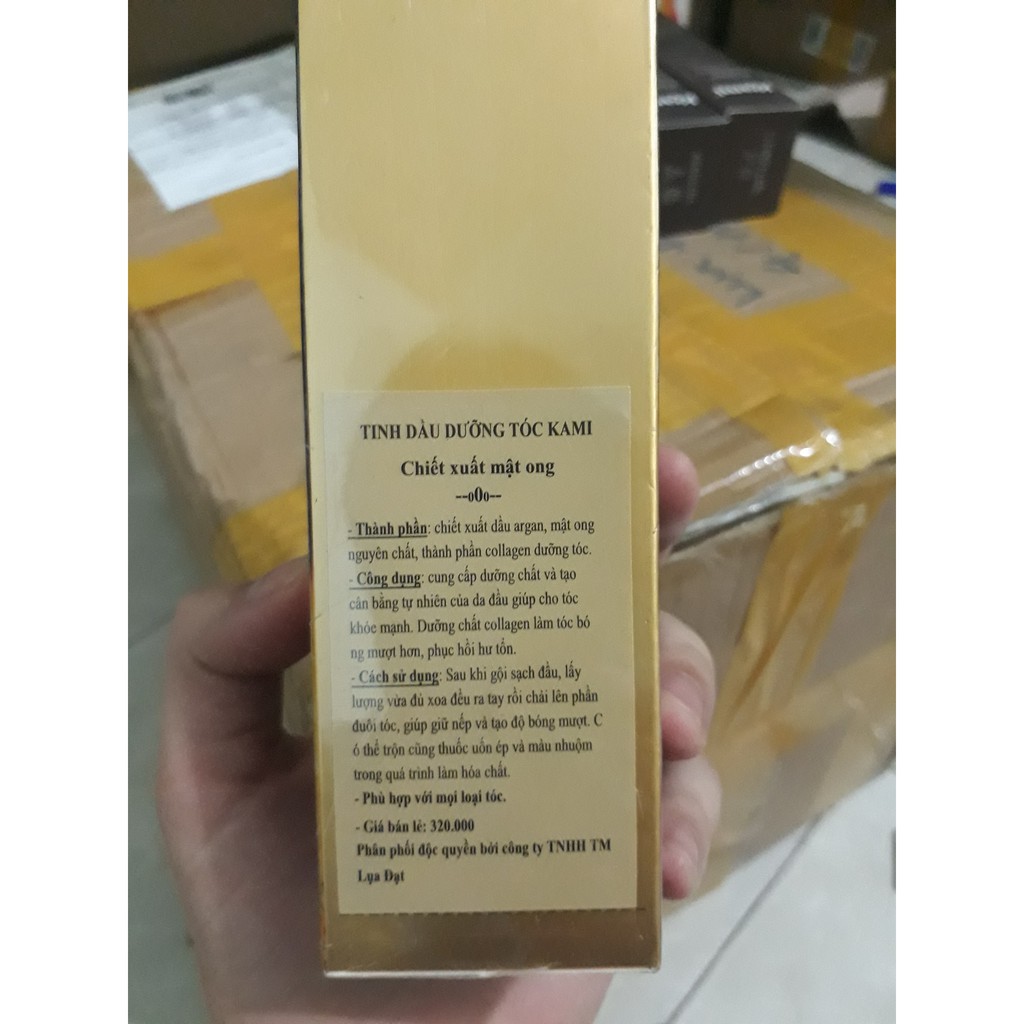 Tinh dầu dưỡng tóc cao cấp Kami chiết xuất mật ong chai 75ml | BigBuy360 - bigbuy360.vn