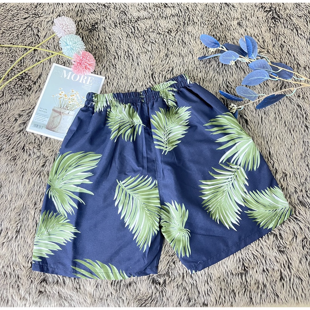 Quần Đùi Mặc Đi Biển Unisex, Short Mặc Nhà Đi Chơi Với Nhiều Họa Tiết Sắc Nét (D1+)