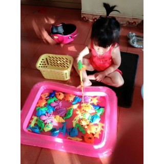 BỂ PHAO CÂU CÁ CHO BÉ