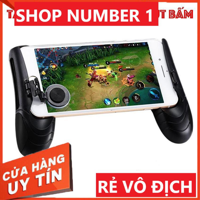 💥Bản Mới Nhất💥   Combo Tay cầm Chơi Game Liên Quân PUBG ROS tặng Bộ 2 nút bấm hỗ trợ chơi PUBG K01 💥 SIÊU HOT💥