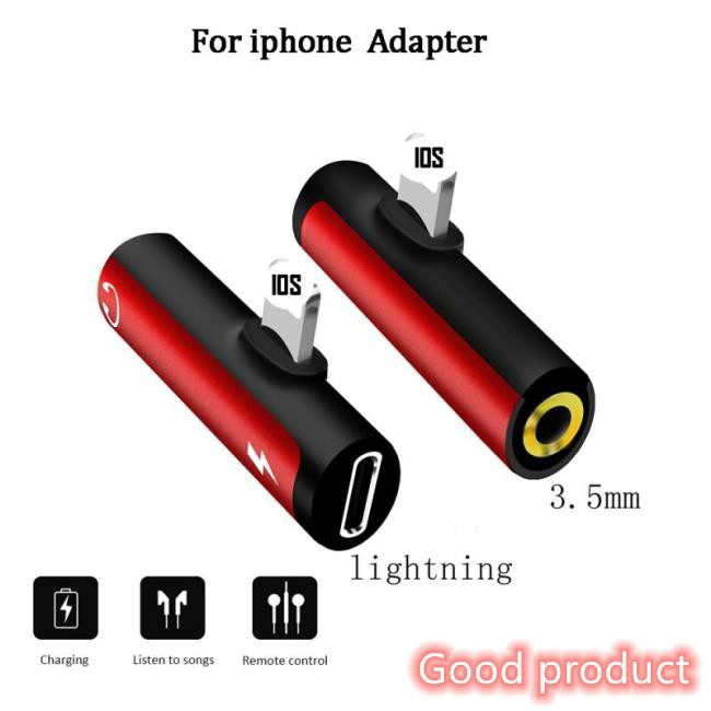 【In stock】 2-in-1 Type-C 3.5mm Jack Interface for Headphone Adapter Charger and Earphone Splitter Dongle Audio Convertor Compatible with iPhone Cellphones