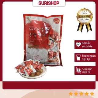 Kẹo hồng sâm không đường kgs hàn quốc gói 300gr giúp giảm căng thẳng, mệt mỏi