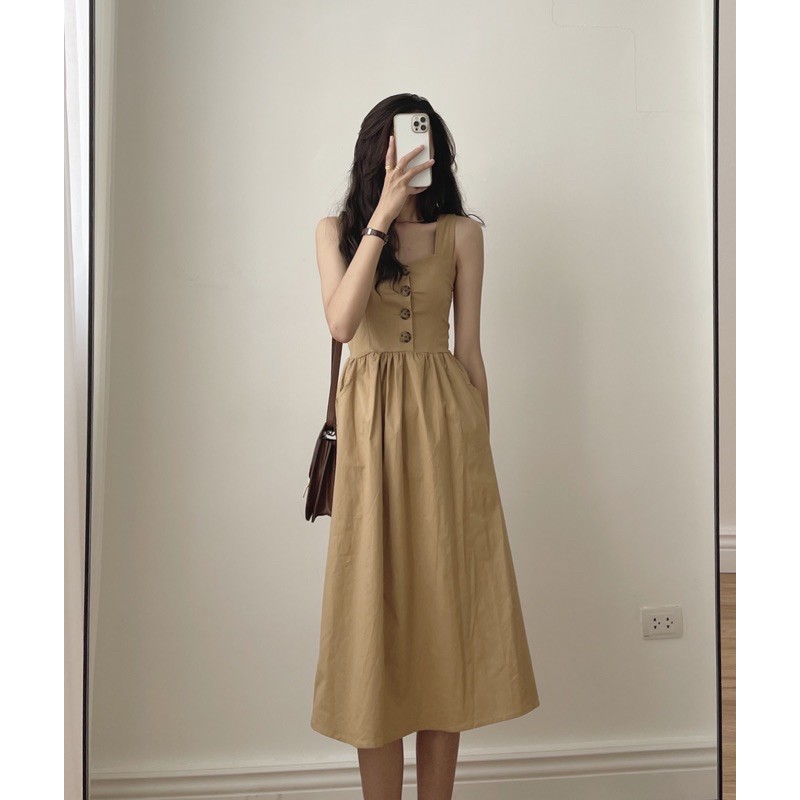 [Mã SKAMFA06 giảm 10% tối đa 50K đơn 0Đ] váy xoè midi 5921 | BigBuy360 - bigbuy360.vn