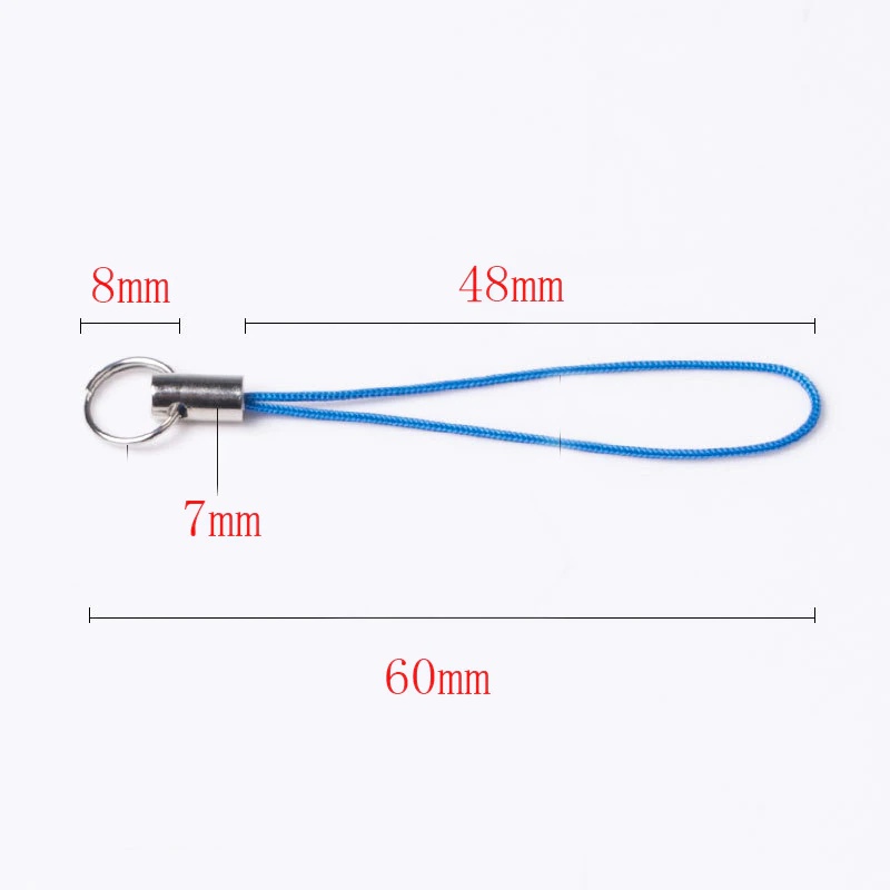 Set 100 Vòng Dây Kim Loại Dùng Để Làm Móc Khóa, Treo Chìa Khóa, Túi Xách