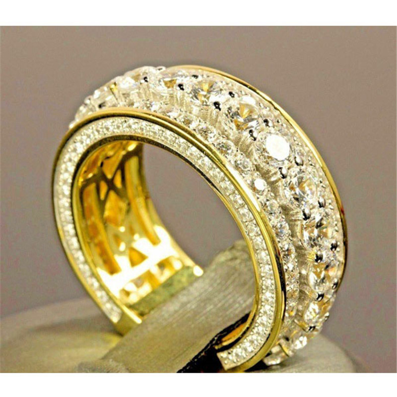 Thời Trang Cao Cấp Nhẫn Vàng 18K Dành Cho Nữ