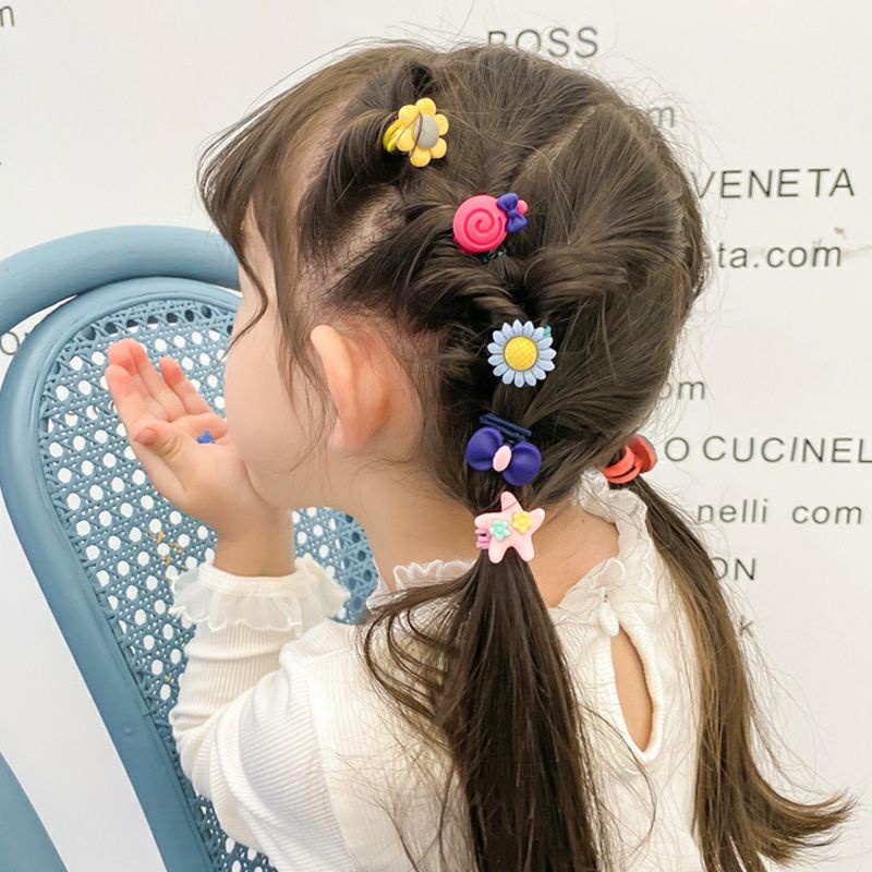 Sét 20 Dây Buộc Tóc Xinh Xắn Cho Bé Gái