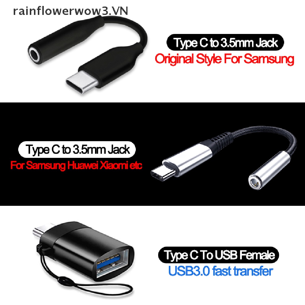 Dây Cáp Chuyển Đổi Âm Thanh Type C 3.5mm Sang USB 3.5mm Chuyên Dụng