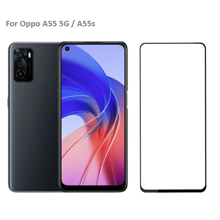 Kính cường lực Oppo A55s/ Oppo A55 5G (Full Màn, Full keo)