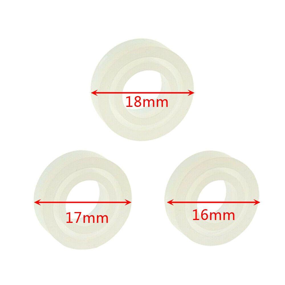 Bộ 3 Khuôn Silicone Làm Nhẫn Epoxy DIY Tiện Dụng