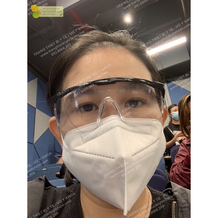 Kính bảo hộ đi đường chống bụi bảo vệ mắt Đài Loan