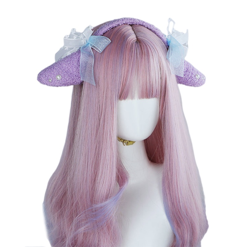 Băng Đô Tai Cừu Nhồi Bông Hóa Trang Nhân Vật Hoạt Hình