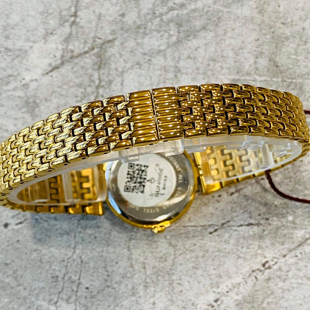 Đồng hồ Sunrise nữ chính hãng Nhật Bản L9967AA.G.XL - kính saphire chống trầy - đá S