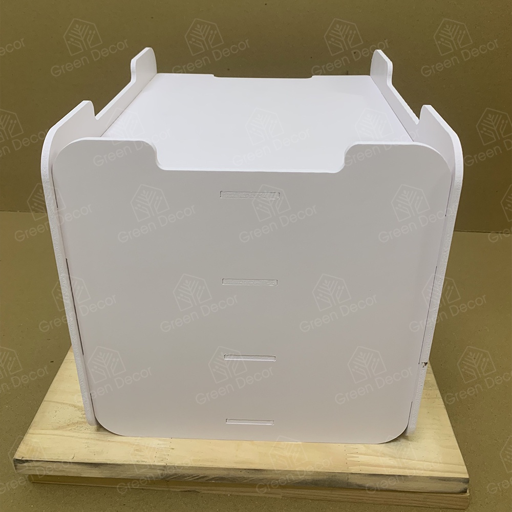 Kệ Đựng Hồ Sơ Tài Liệu Văn Phòng Cao Cấp Chống Nước Chịu Lực, Màu Trắng