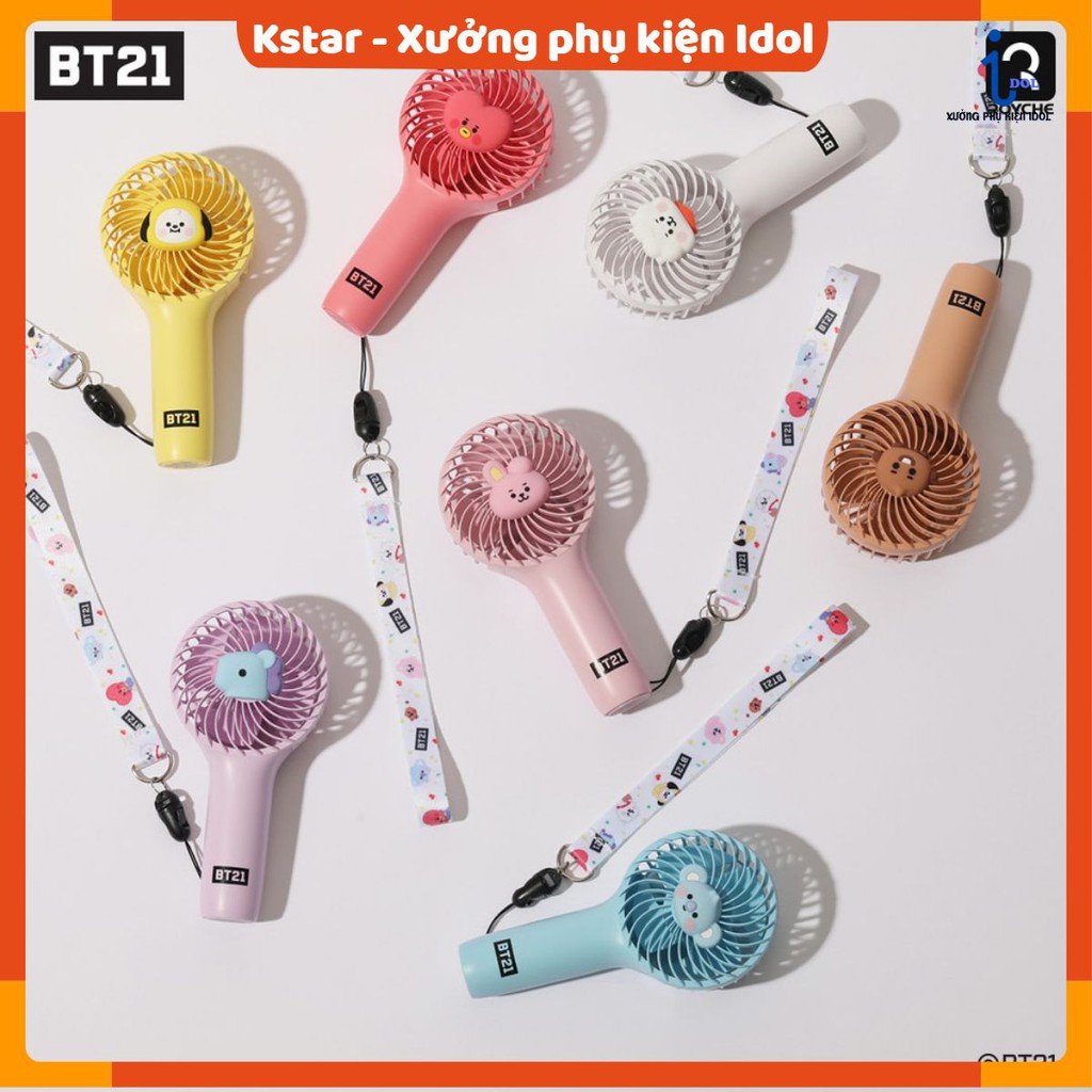 MINI HANDY FAN BABY BT21 OFFICIAL (K92)