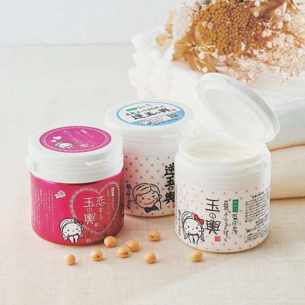 Mặt nạ dưỡng da chiết xuất đậu nành và trái cây Tofu Moritaya Tamanokoshi 150g Nhật Bản