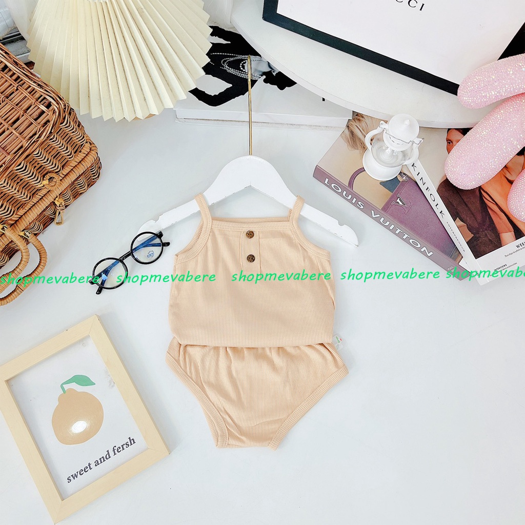 Bộ 2 dây chip vải tăm lạnh cho bé 6-16kg, hàng loại 1 mềm mịn co giãn 4 chiều, thoáng mát cho bé vào mùa hè - BO91