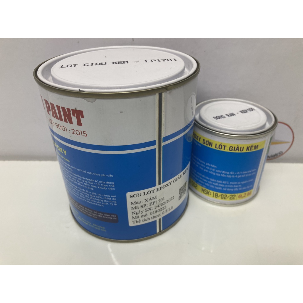 Sơn chống gỉ giàu kẽm Epoxy Hải Âu 1L_EP1 701