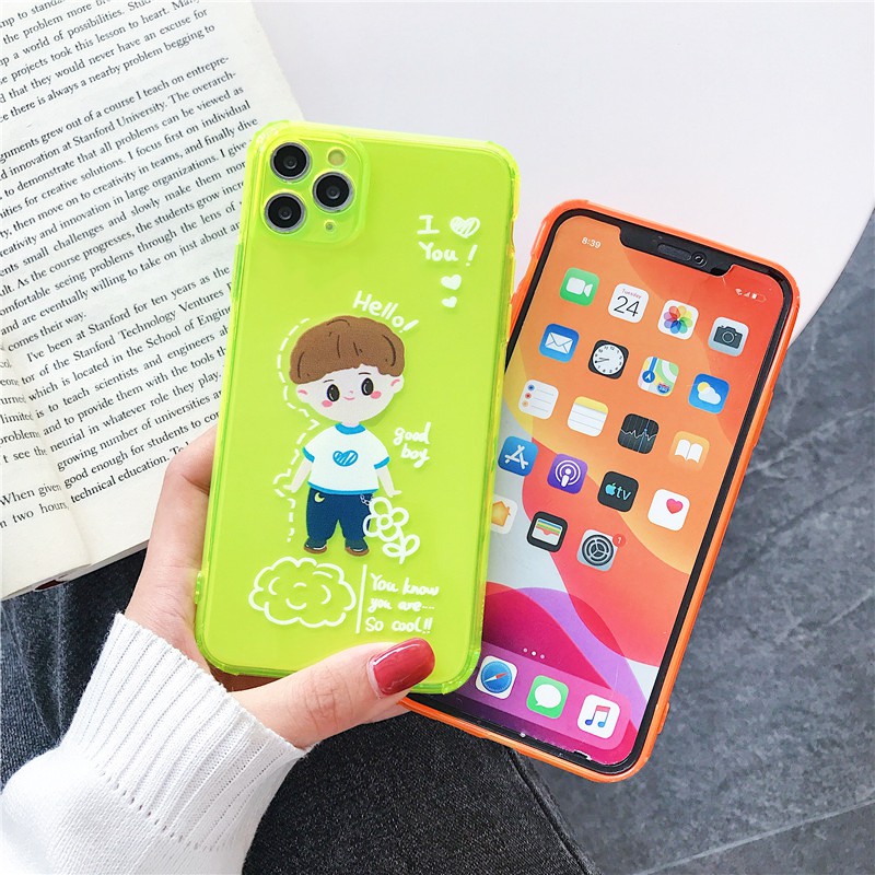 Ốp lưng iphone Love you neon dẻo mềm 5/5s/6/6plus/6s/6splus/7/7plus/8/8plus/x/xr/xs/11/12/pro/max/plus/promax | BigBuy360 - bigbuy360.vn
