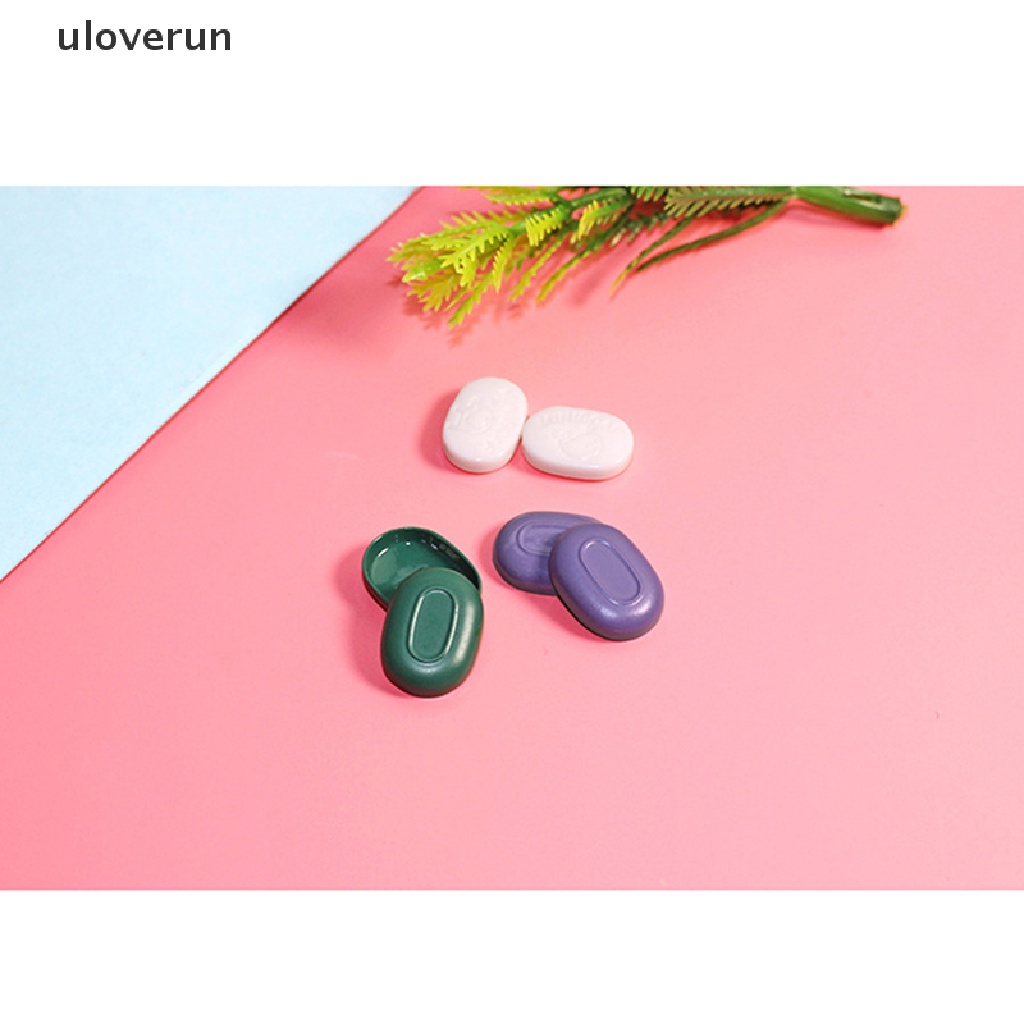 Set 2 Xà Phòng Mini Tỉ Lệ 1 / 12 Trang Trí Nhà Búp Bê