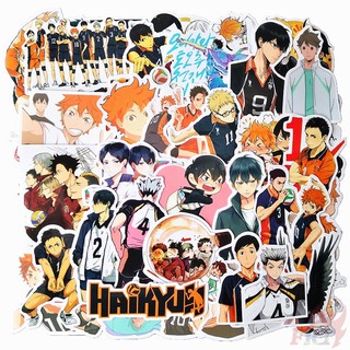 combo 30-60 hình dán anime haikyuu/ sticker haikyuu set 30-60 cái khác nhau ép lụa decal bóc dán