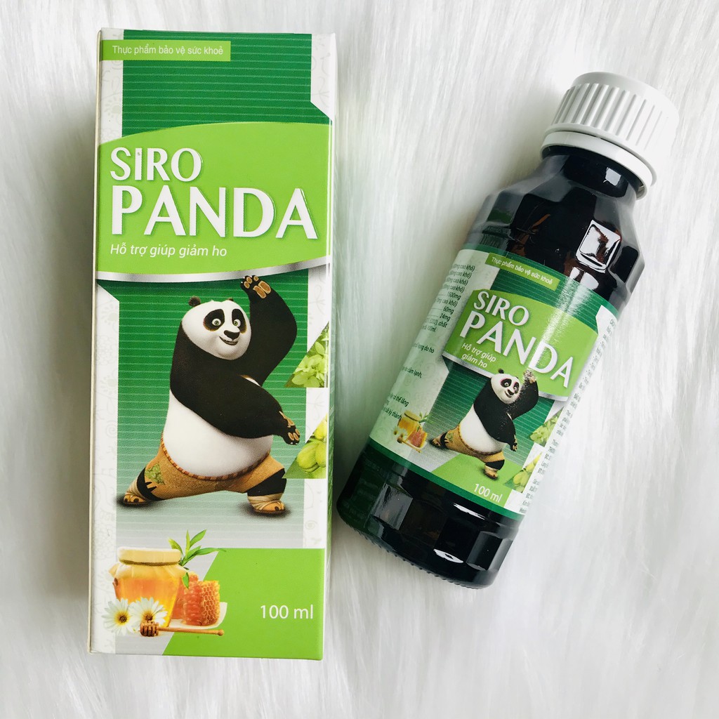 Siro Ho Trẻ Em Panda Lọ 100ml