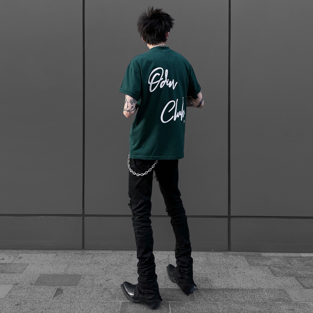 ÁO THUN OVERSIZE ODIN CLUB GREENIE, Áo phông oversize nam nữ, Local Brand ODIN CLUB