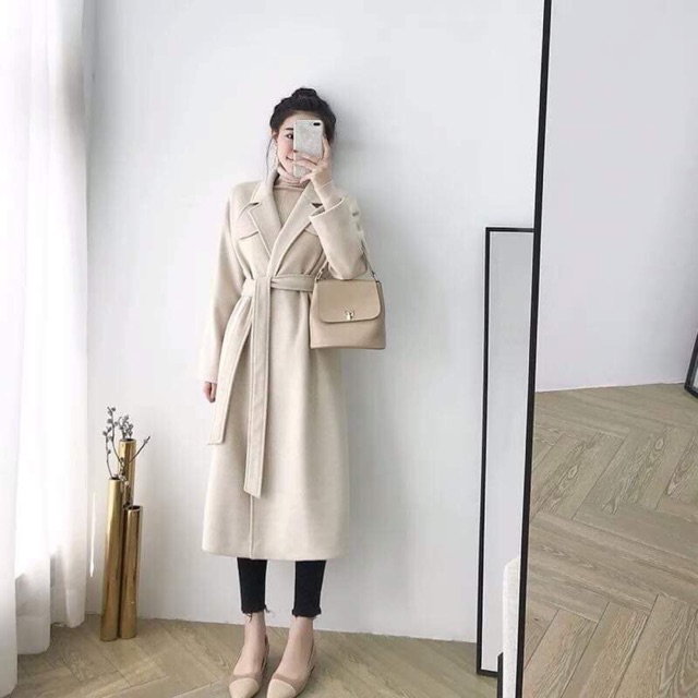Áo dạ trắng