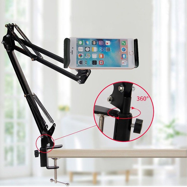 Giá Đỡ Điện Thoại, Ipad Xem Phim, Live Stream Kẹp Đầu Giường, Bàn | BigBuy360 - bigbuy360.vn
