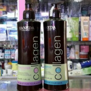Bộ dầu gội xả Collagen (Ý)