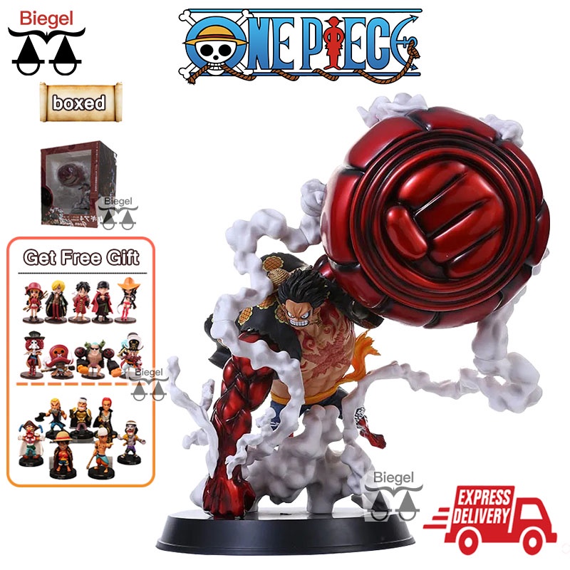one piece figure anime mô hình luffy gear 4 snake man tượng
