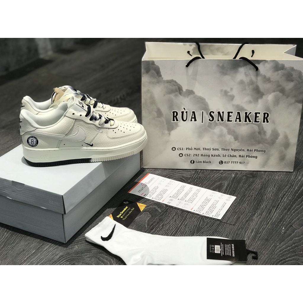 Siêu Phẩm Giày Thể Thảo Sneaker AF1 Âm Dương Đế Đen Trắng SIêu Xinh Cao Cấp Ảnh Thật + freeship + Tặng Tất