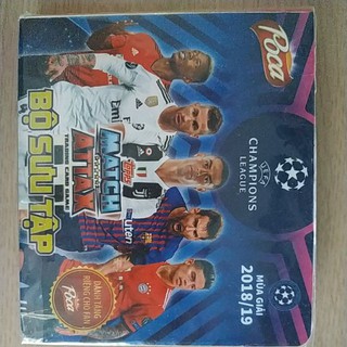 FULL ALBUM THẺ BÓNG ĐÁ POCA MATCH ATTAX 18-19