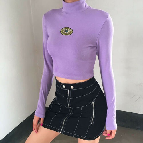 Áo tay dài kiểu ngắn dáng ôm dành cho nữ